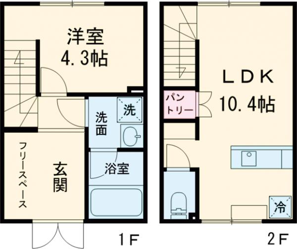 フォルモントの間取り