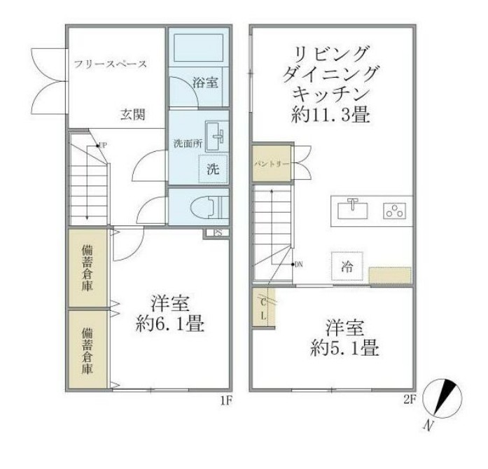 フォルモントの間取り