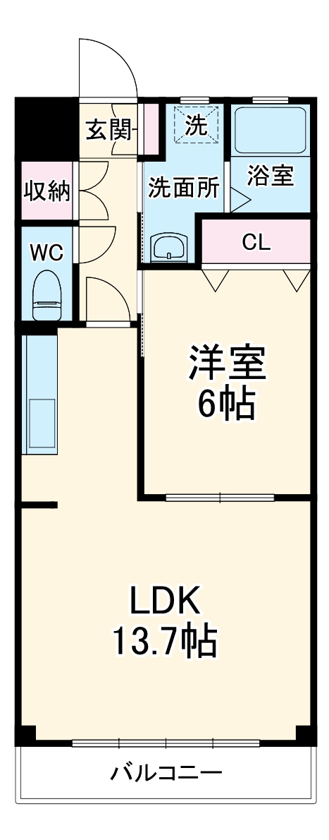 グリーンスクエアの間取り