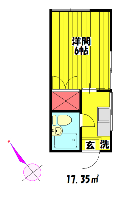 サンハイツ(八潮)の間取り