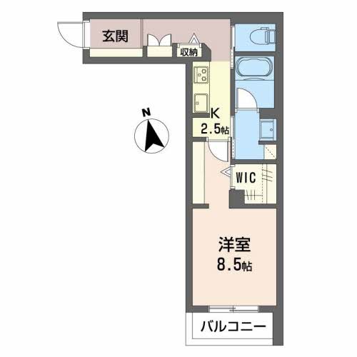 リオリエントアリスティオの間取り