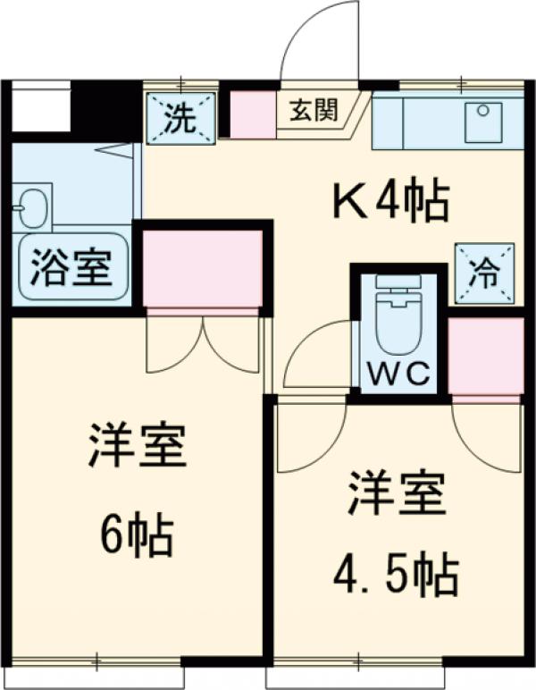 コトー国分寺の間取り