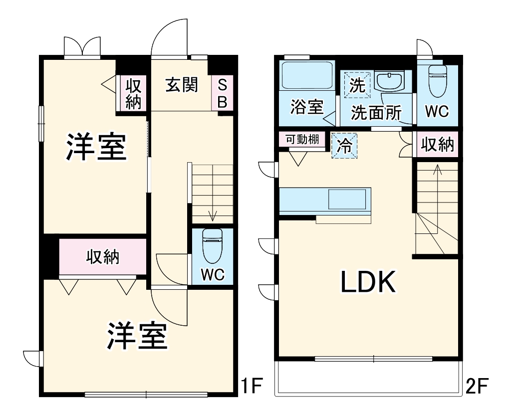 KO-JUN航空公園の間取り