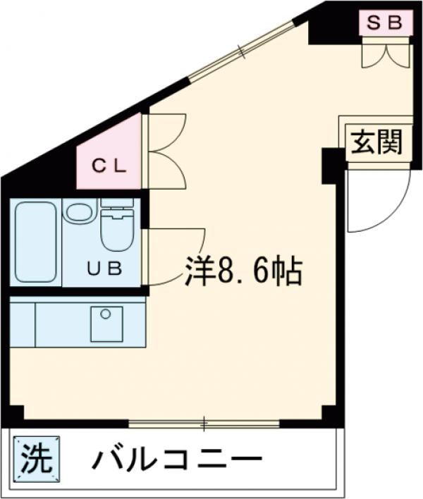 サンハイム 中野の間取り