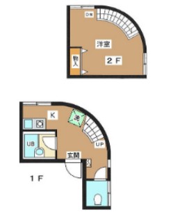 西郊ロッヂングの間取り