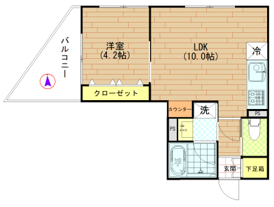 アリーチェ亀戸の間取り