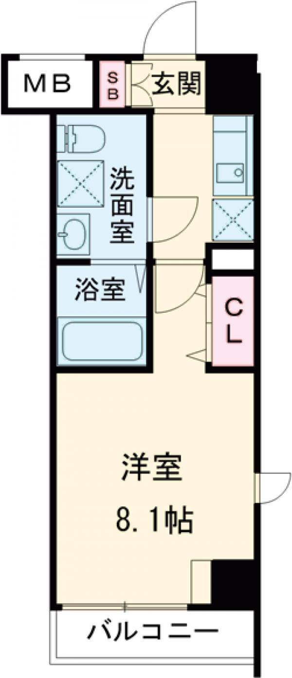メイクスデザイン新宿落合の間取り