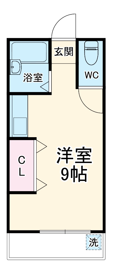 コーポ松尾の間取り