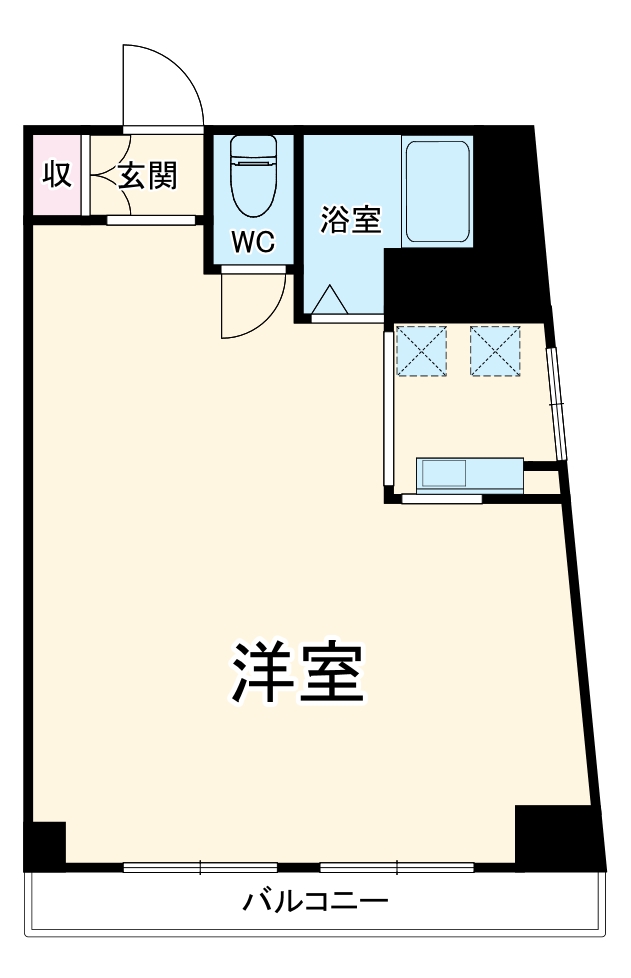 メゾンイセザキの間取り