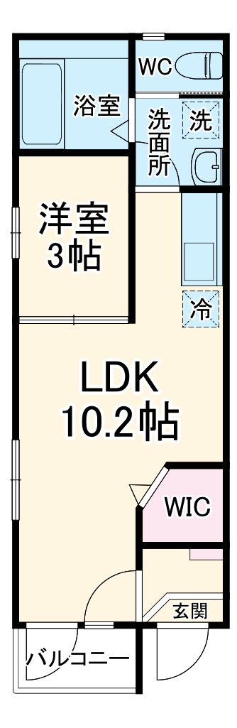 トレスコーマ7thの間取り