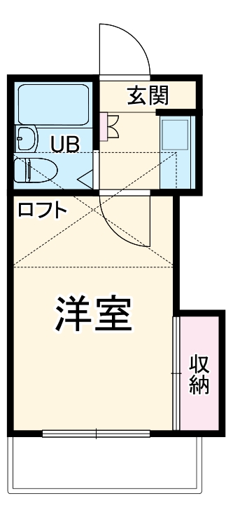 レオパレス本厚木第35の間取り