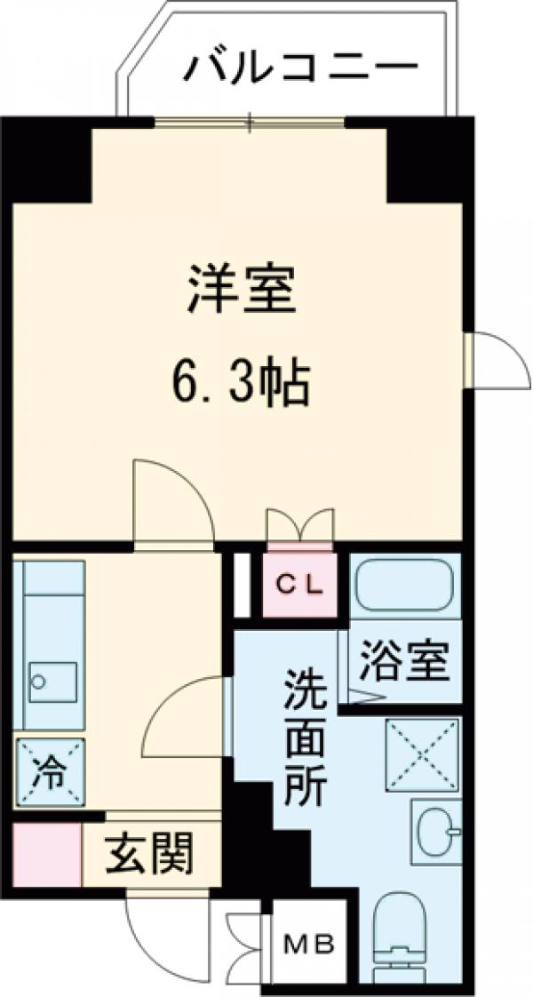 ミヤビヒルズ大山駅前の間取り