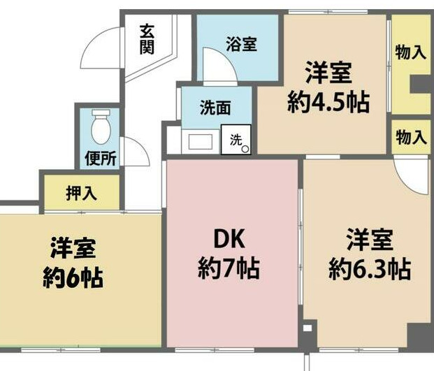 マルヤス3の間取り