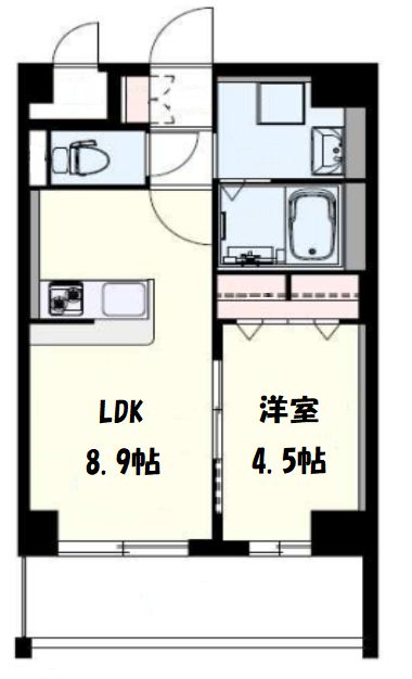 エルヴィータ箱崎の間取り