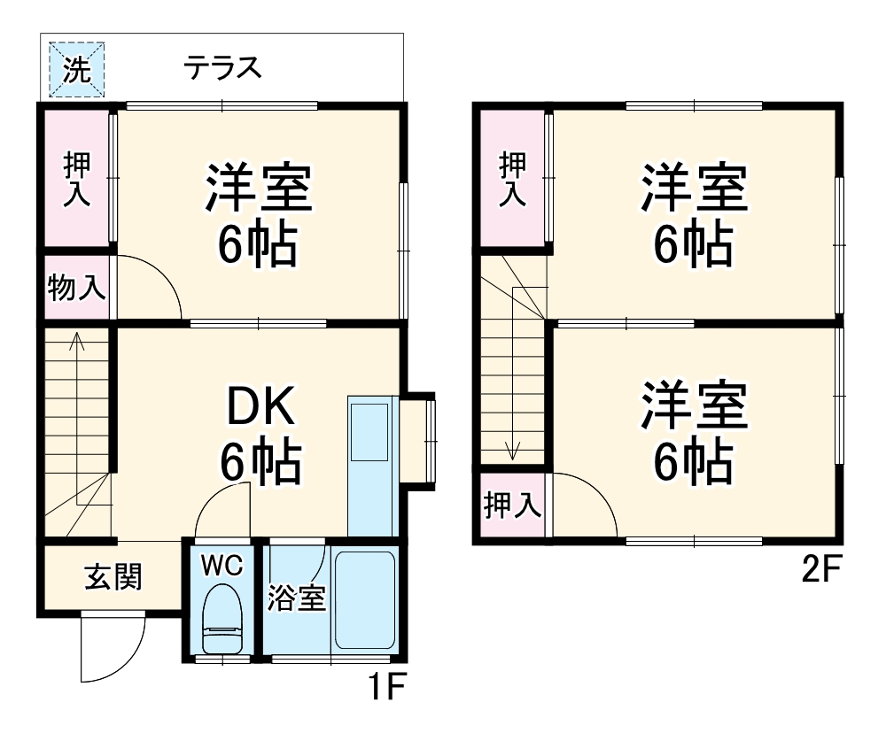 徳延十一双の間取り