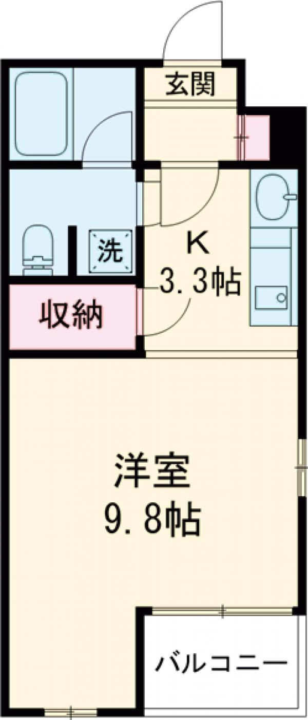 HKresidenceDUOの間取り