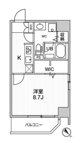 ROOTsHigashi Nagasakiの間取り