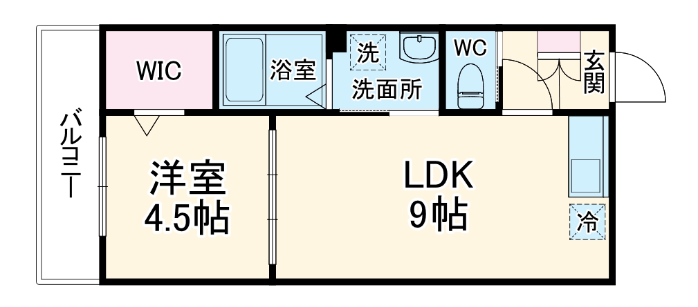 アミークスの間取り