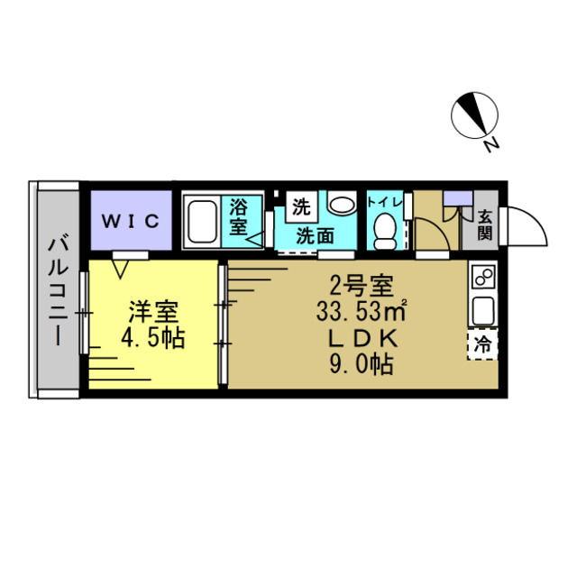 アミークスの間取り