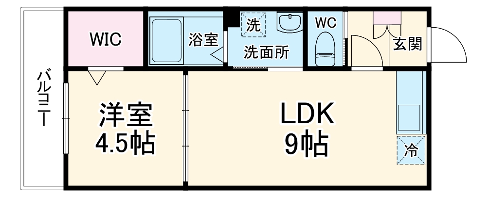 アミークスの間取り