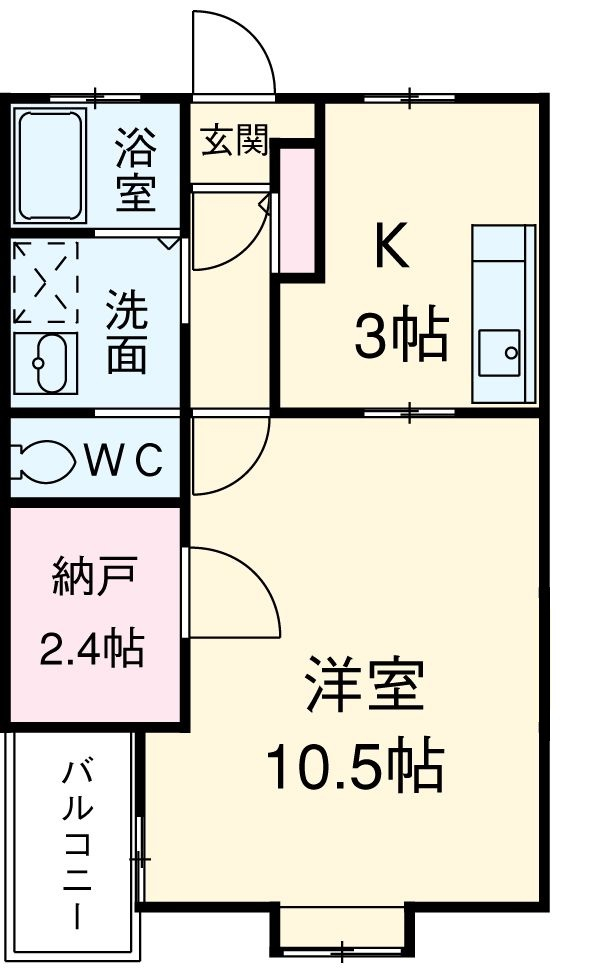 フローラルパレスの間取り