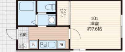 Takaty Court大森台の間取り