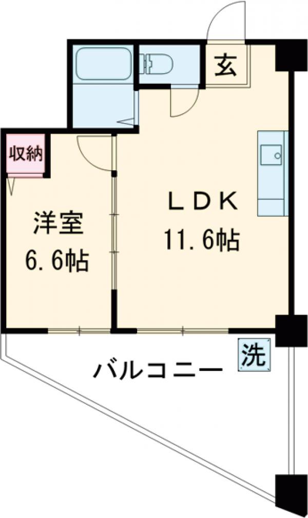 大橋ビルの間取り