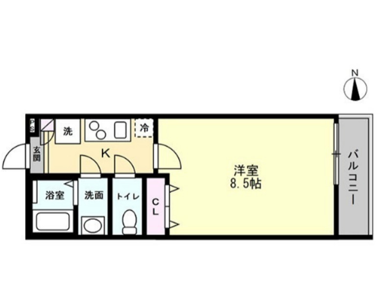 スリジエ狭山ヶ丘の間取り