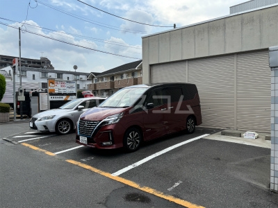 3/13 駐車場