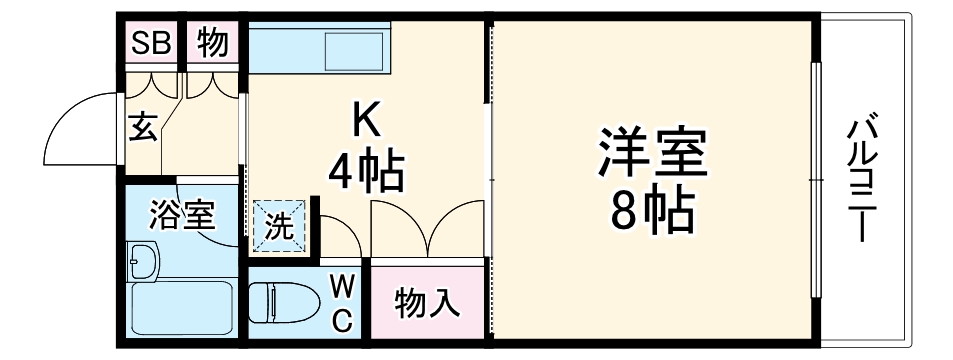 ヴィオレ外院の間取り