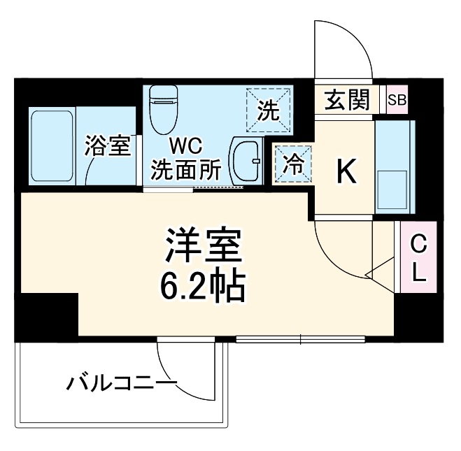 アンベリール川崎サウスの間取り