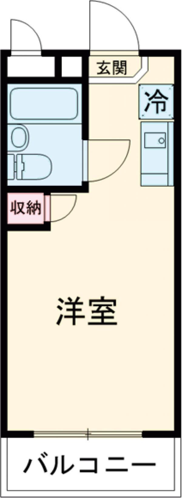 ウィンベルソロ赤羽第四の間取り