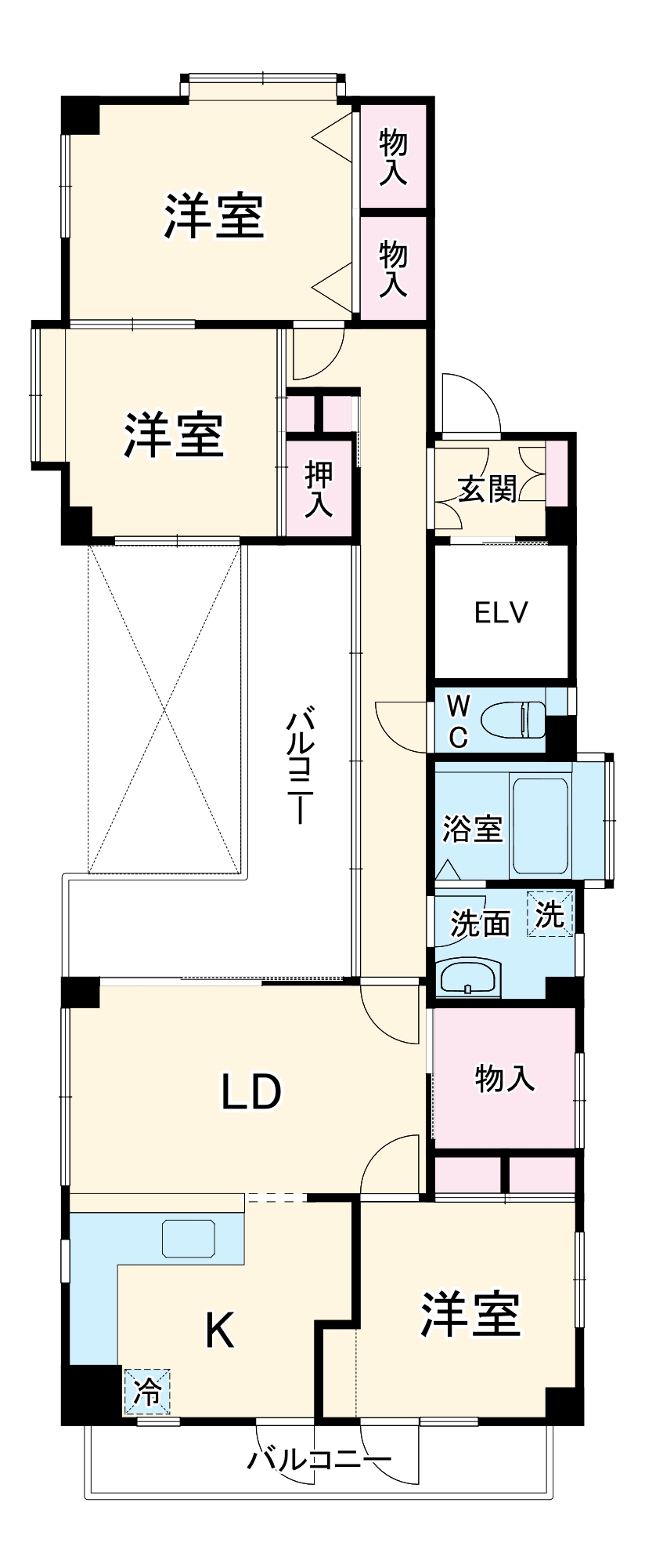 BFビルの間取り