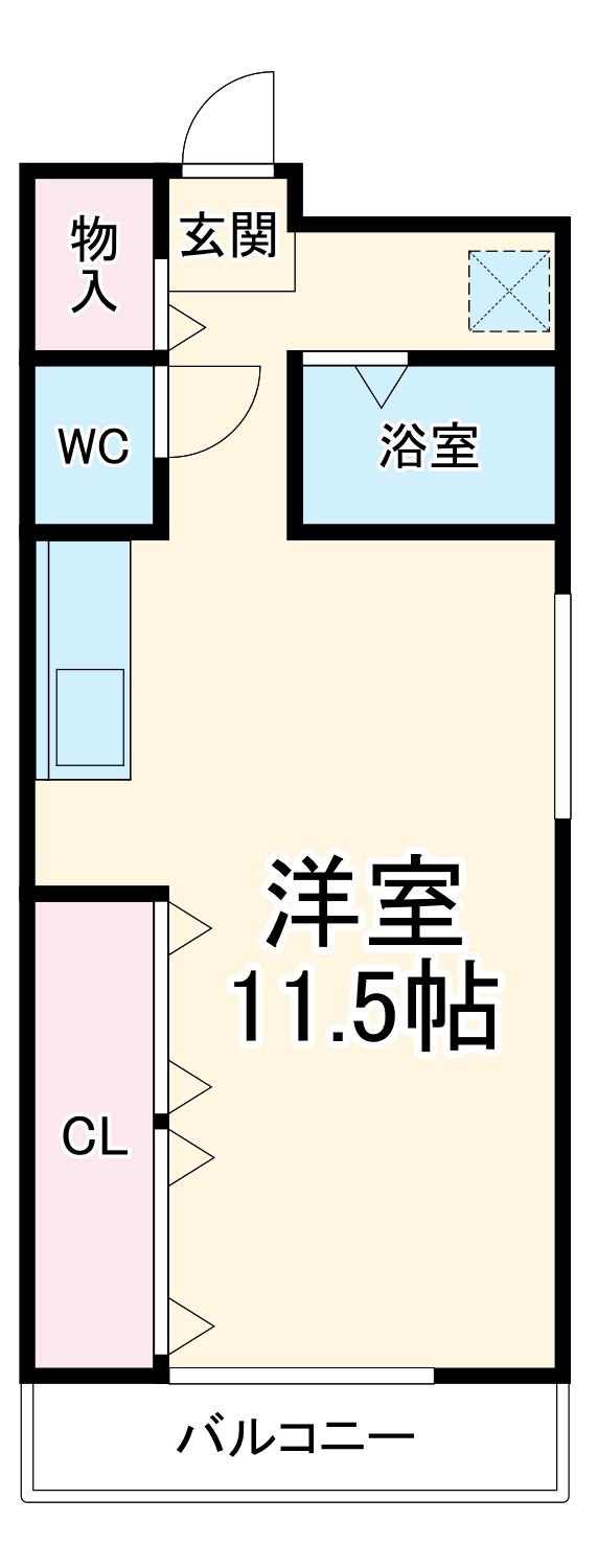 ニューシャトー西洞院の間取り