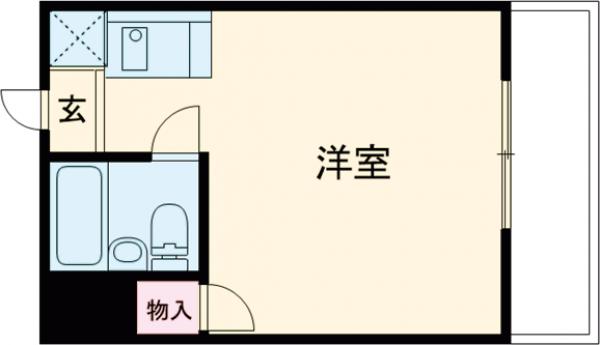 コテージ大枝の間取り