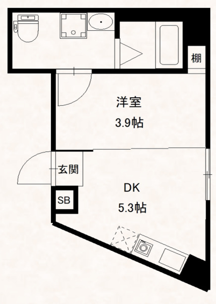 1/6 間取