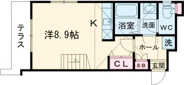 REV ARTの間取り
