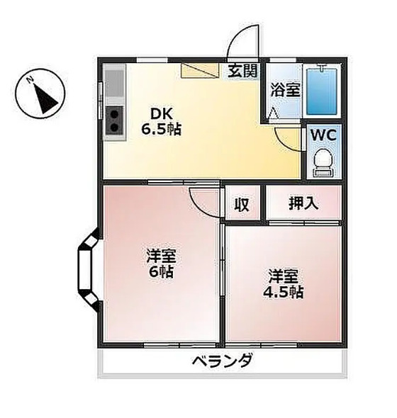 ジュエルナローズの間取り