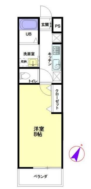ソルレヴァンテの間取り