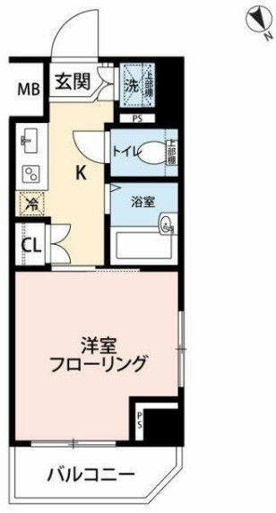 ルーブル神楽坂の間取り