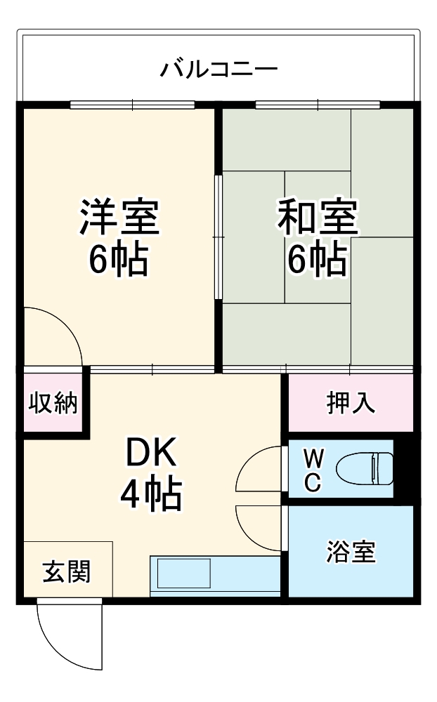 富吉ビルの間取り