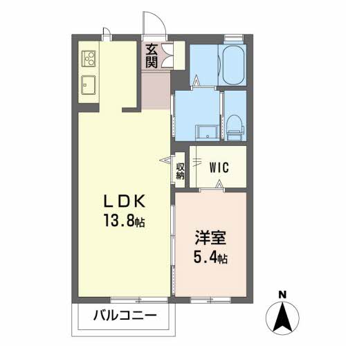 シェリールの間取り