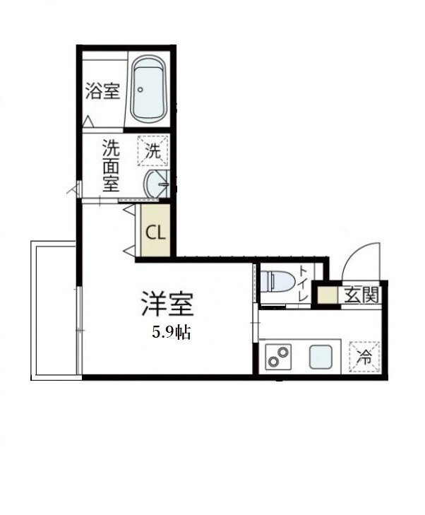 カーサ デ コスタの間取り