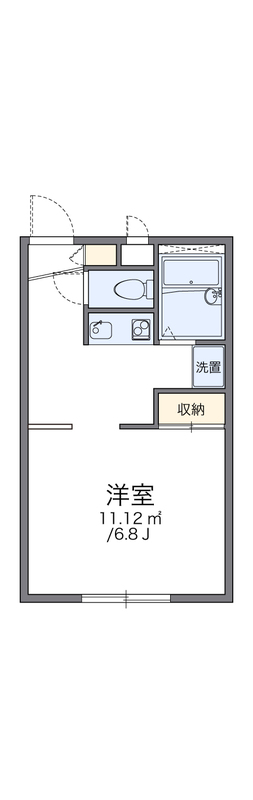 レオパレスシャルムの間取り
