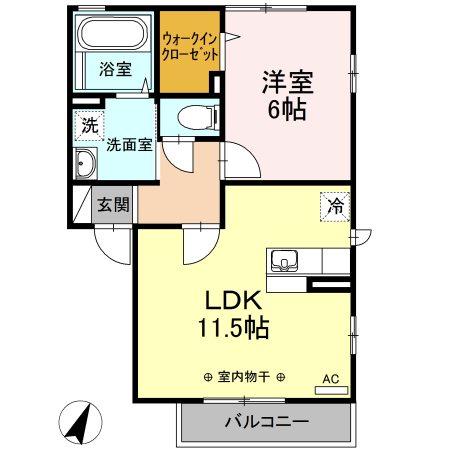 グリーンハイツ330の間取り