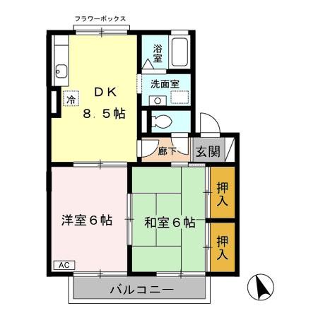 グランデⅢの間取り