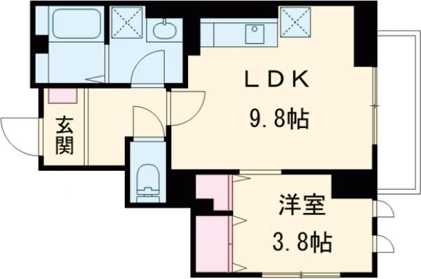 クレア ネストの間取り