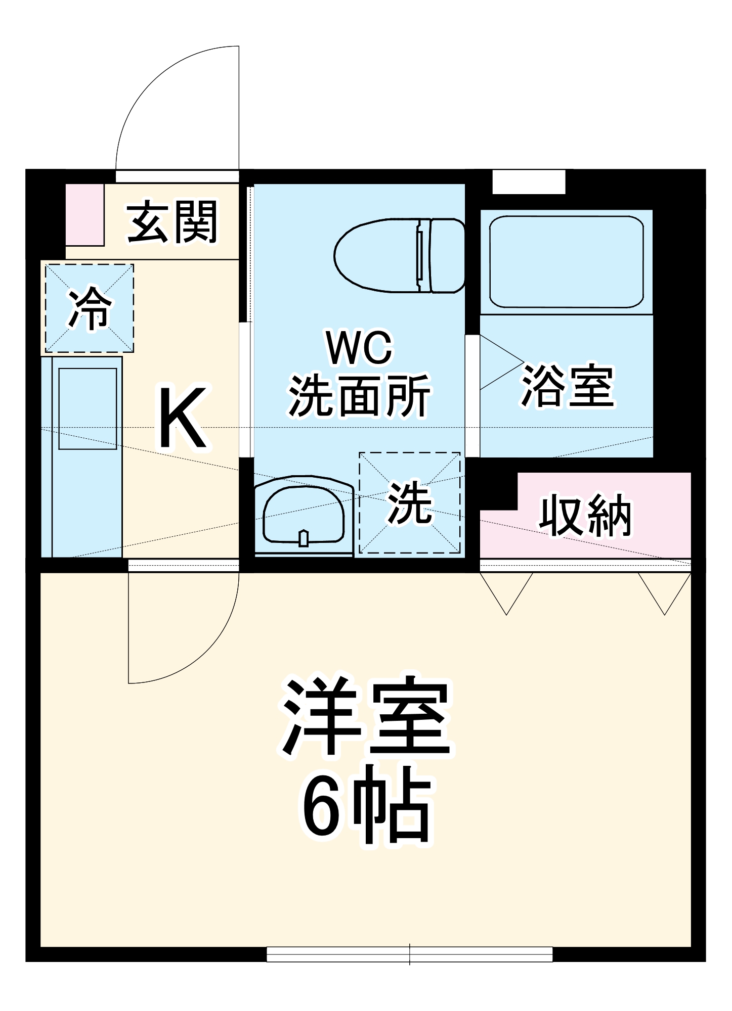 NEST市ヶ尾の間取り