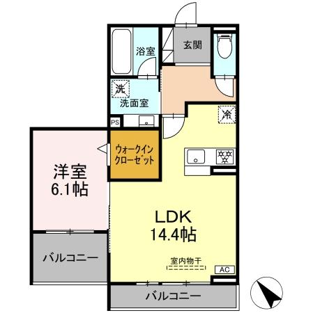 ノヴァーリス恵の間取り