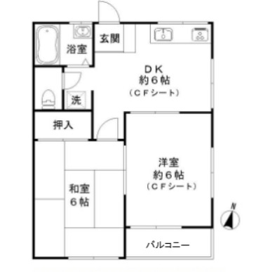 メゾンツカサの間取り